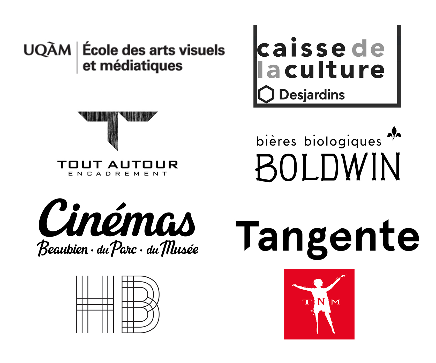 Logos CommanditairesAlaffiche